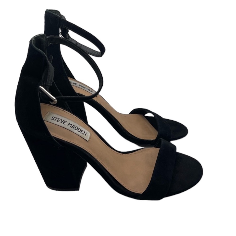 Steve Madden Women’s Ankle Straps Color Black Size 7M